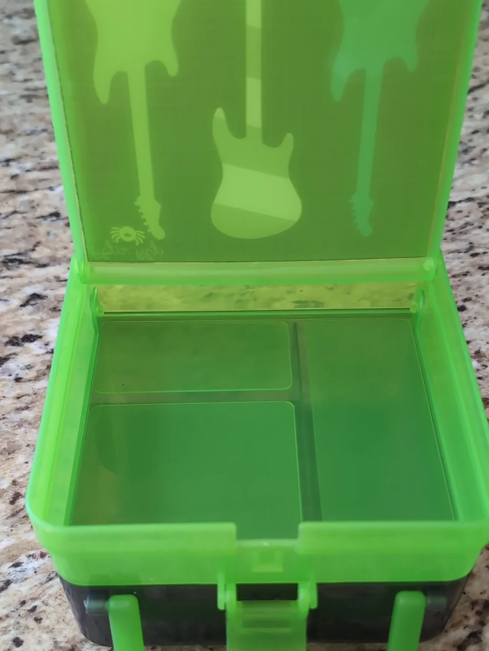 Itzy Ritzy Lunch Happened Bento Box - Guitar Print